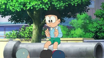 《哆啦A梦：大雄的宇宙英雄记》海报